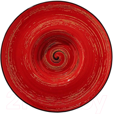 Тарелка столовая глубокая Wilmax WL-669225/A (красный)