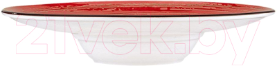 Тарелка столовая глубокая Wilmax WL-669225/A (красный)