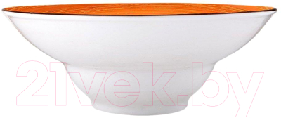Тарелка столовая глубокая Wilmax WL-669324/A (оранжевый)