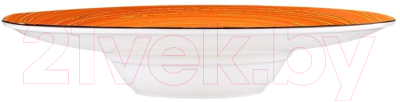 Тарелка столовая глубокая Wilmax WL-669325/A (оранжевый)