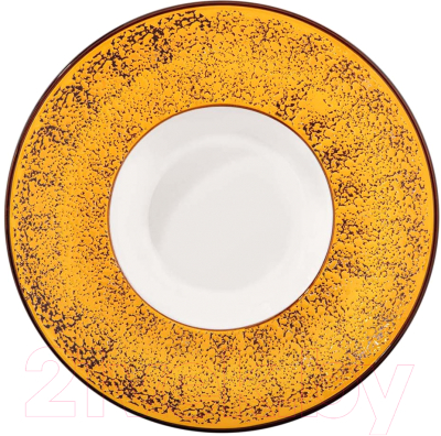 Тарелка столовая глубокая Wilmax WL-667423/A (желтый)