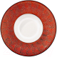Тарелка столовая глубокая Wilmax WL-667222/A (красный) - 