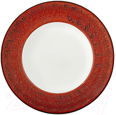 Тарелка столовая глубокая Wilmax WL-667227/A (красный)