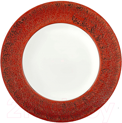 Тарелка столовая глубокая Wilmax WL-667228/A (красный)