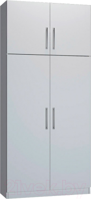 Шкаф Макс Стайл Smart Egger 219x100x35 / 14A3550 (белый базовый W908 ST2)