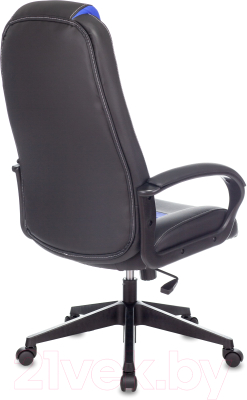 Кресло геймерское TopChairs ST-Cyber 8 (черный/синий)
