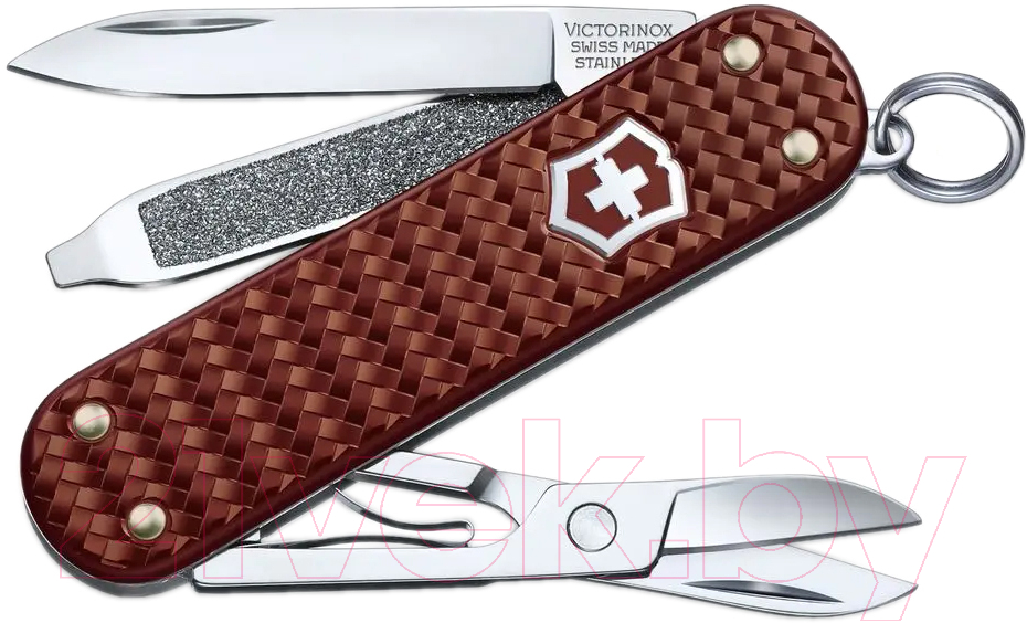 Мультитул Victorinox Classic Precious Alox-Hazel Brown 0.6221.4011G