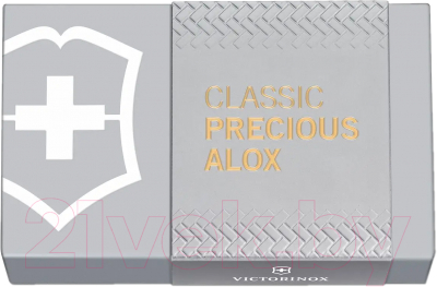 Мультитул Victorinox Classic Precious Alox-Brass Gold 0.6221.408G