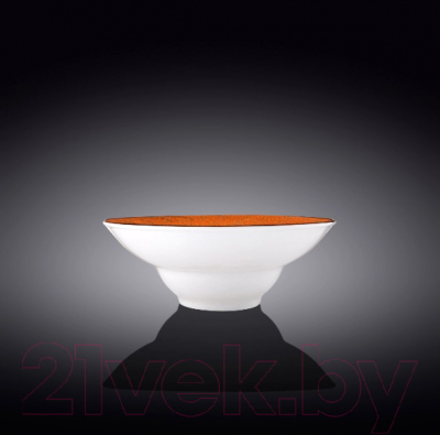 Тарелка столовая глубокая Wilmax WL-667322/A (оранжевый)