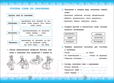 Рабочая тетрадь Росмэн Тренажер по русскому языку. 2 класс (Таровитая И.А.)