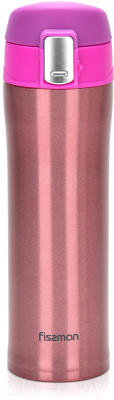 Термокружка Fissman 9626 (розовый)