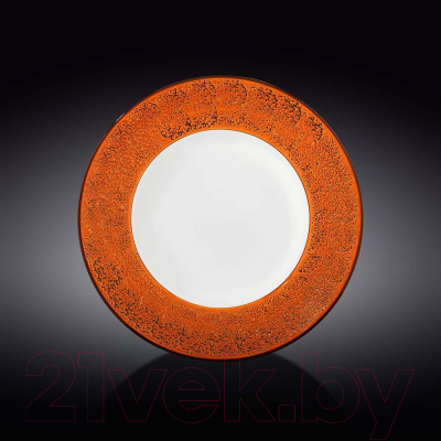 Тарелка столовая глубокая Wilmax WL-667328/A (оранжевый)