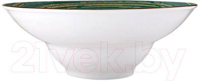 Тарелка столовая глубокая Wilmax WL-669524/A (зеленый)