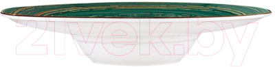 Тарелка столовая глубокая Wilmax WL-669525/A (зеленый)