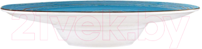 Тарелка столовая глубокая Wilmax WL-669625/A (голубой)
