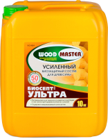 Защитно-декоративный состав WoodMaster Биосепт Ультра (10кг) - 
