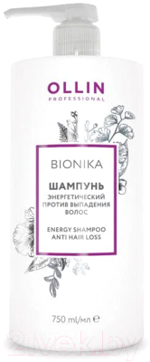 Шампунь для волос Ollin Professional BioNika Энергетический против выпадения волос (750мл)
