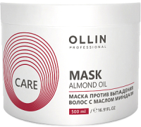 Маска для волос Ollin Professional Care Против выпадения волос с маслом миндаля (500мл) - 
