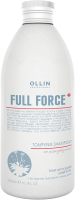 Шампунь для волос Ollin Professional Hair Growth тонизирующий с экстрактом пурпурного женьшеня (300мл) - 