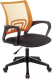 Кресло офисное TopChairs ST-Basic (черный/оранжевый) - 