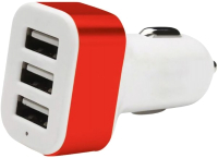 Зарядное устройство автомобильное Energy ET-21A / 100291 (красный) - 