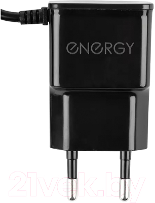 Зарядное устройство сетевое Energy ET-14 / 100297 (черный, с кабелем Type-C)