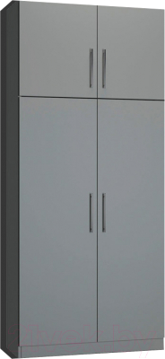 Шкаф Макс Стайл Smart Egger 219x100x35 / 14A3550 (серый пыльный U732 ST9)