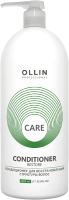 Кондиционер для волос Ollin Professional Care для восстановления структуры волос (1л) - 