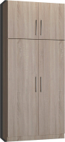 Шкаф Макс Стайл Smart Egger 219x100x35 / 14A3550 (дуб бардолино натуральный Н1145 ST10) - 