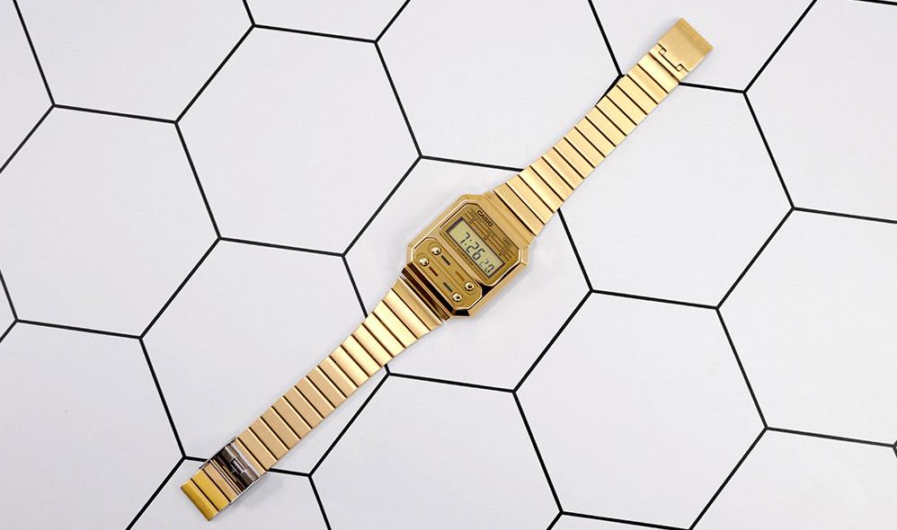Часы наручные унисекс Casio A-100WEG-9A — фото 2