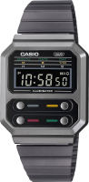 Часы наручные унисекс Casio A-100WEGG-1A - 