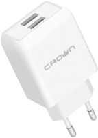 Зарядное устройство сетевое Crown CMWC-3002 (белый) - 