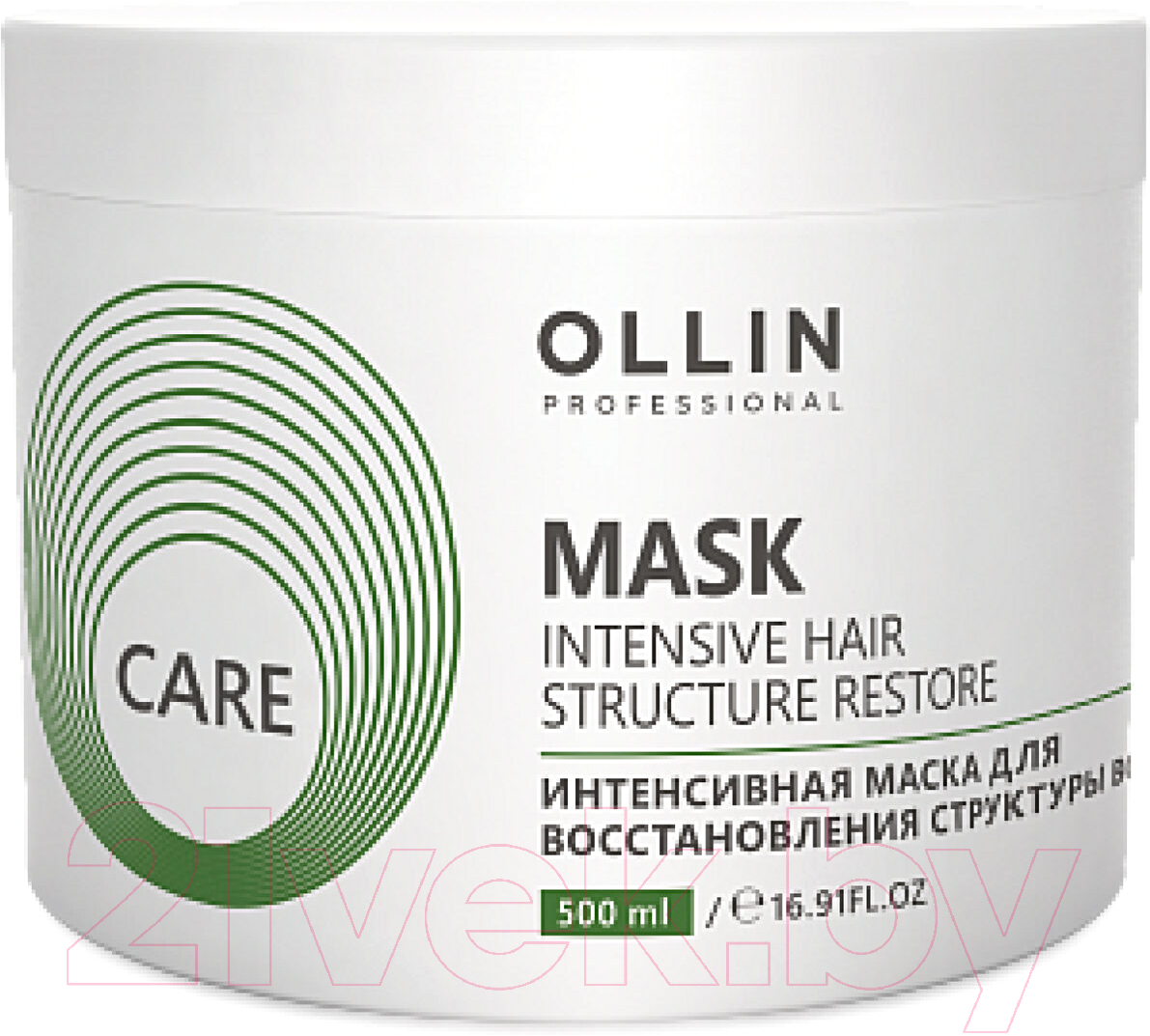 Маска для волос Ollin Professional Care Интенсивная для восстановления структуры волос (500мл)