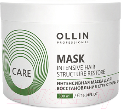 Маска для волос Ollin Professional Care Интенсивная для восстановления структуры волос (500мл)