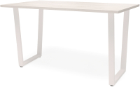 Обеденный стол Millwood Уэльс Л18 120x70 (дуб белый крафт/металл белый) - 