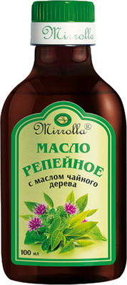 

Масло для волос, Репейное с маслом Чайного дерева