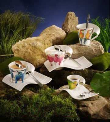 Кружка Villeroy & Boch NewWave Caffe Animals of the World Flamingo / 10-4155-9100