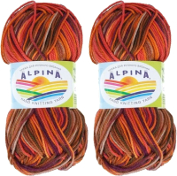 

Набор пряжи для вязания Alpina Yarn, Katrin №220