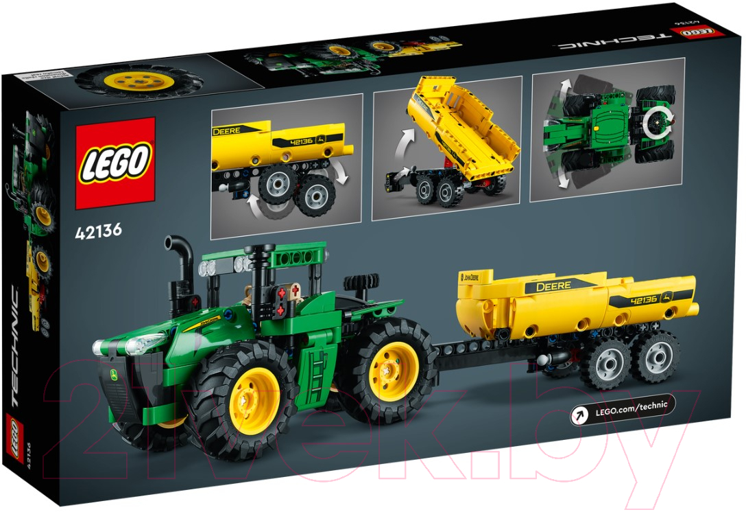 Конструктор Lego Technic John Deere 9620R 4WD Tractor / 42136