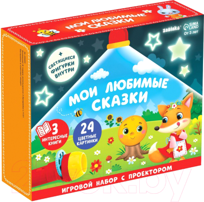 Изображение товара Развивающая игра Zabiaka Мои любимые сказки с проектором / 7354416