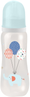 Бутылочка для кормления Mepsi Шарики Слон с силиконовой соской 0+ / 0220 - 