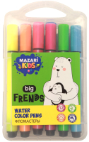 

Фломастеры Mazari, Jumbo Big Friends / M-5098-12