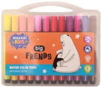 

Фломастеры Mazari, Jumbo Big Friends / M-5098-24