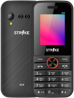 Мобильный телефон Strike A14 (черный/оранжевый) - 