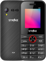Мобильный телефон Strike A14 (черный/красный) - 