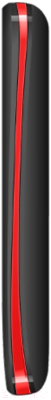 Мобильный телефон Strike A14 (черный/красный)