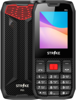 Мобильный телефон Strike P21 (черный/красный) - 