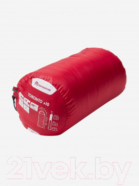 Спальный мешок Outventure DBR99AHKO8 / 107448-R2 (красный)