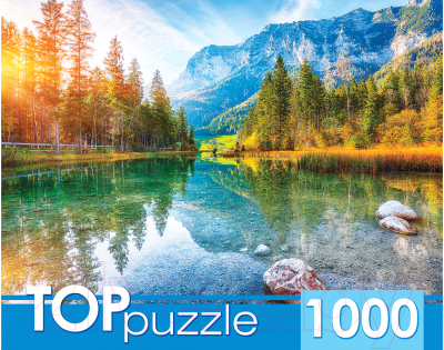 Пазл Top Puzzle Германия. Озеро Хинтерзее / ГИТП1000-2150 (1000эл)