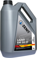 Моторное масло Zenit Lazer SM 5W-40 / SL-L-SM5W-40 (5л) - 
